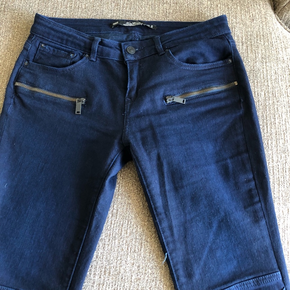 💙Zara Moto Skinny Jeans👖
